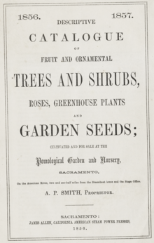 1867 Catalog for Smith's Gardens