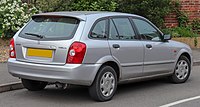 Facelift Mazda 323F hatchback, 2002–2003