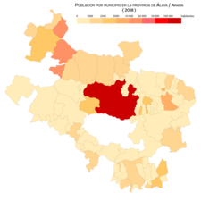 Población por municipio (2018)