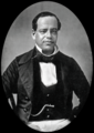 Daguerreotype of Mexican general and politician, Antonio Lopez de Santa Anna, c. 1853