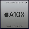 Apple A10X with on-die M10 motion co-processor