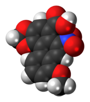 Aristolochic acid molecule