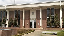 Ashley County Courthouse in Hamburg