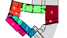 Grundriss des Bürgermeisterhofs Salzwedel