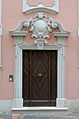 Portal am Haus Eisgrube 14 in Bamberg, 1782