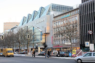 Berlin-Charlottenburg, Kurfürstendamm, was a Wertheim 1971-2008