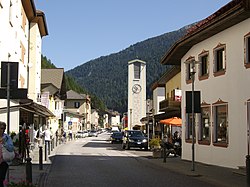 The main street