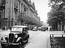 Photo of exterior of Prussian State Library in 1939