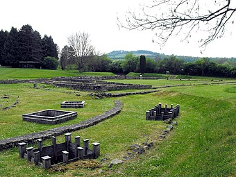 Vue générale du site.