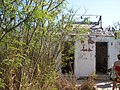 An abandoned hut on Great Stirrup Cay