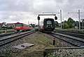 An IC2 train on Gribskovbanen, IC2 1142.