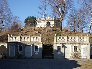 Utsiktsberget med vattentorn.