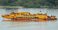 Jan Molsen auf der Elbe (2010)