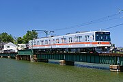 浅野川線 （2022年7月 粟ヶ崎駅 - 蚊爪駅間）