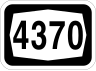 Local Road 4370 shield}}