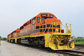 EMD SD40-2 — основной тепловоз североамериканских дорог