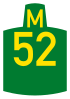 Metropolitan route M52 shield