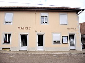 The town hall in Cuvier