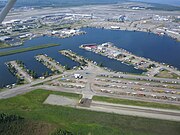 Lake Hood Seaplane Base and gravel strip