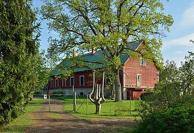 Господский дом полумызы Ламмаскюль (Ламмаскюла) в 2015 году