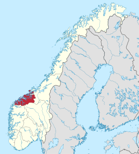 Localisation de Møre og Romsdal