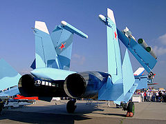 Sukhoi Su-33 at MAKS 2007