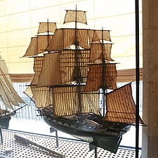 Maquette du Massilia.