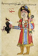 Mechanical Turkic servant. Amid, modern-day Diyarbakır, Turkey, 1206 (Ms. Ahmet III 3472).[19]