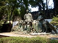 Image 52Modern group monument of Cortés, Doña Marina, and their mestizo son Martín (from History of Mexico)