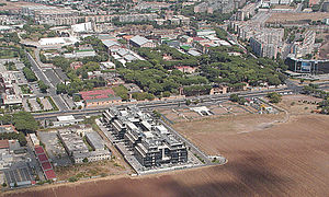 Panoramic view of Cinecittà