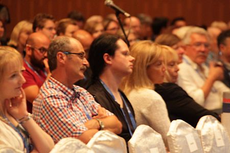 Audience during panel discussion