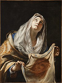 Mattia Preti, Saint Veronica with the Veil, 1655–1660