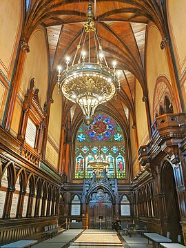 Memorial Transept seen from the north door