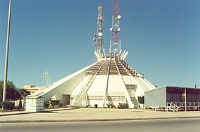 Mathābah al-Madīnah (Edifício da Assembleia), na cidade de Sirte