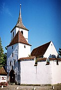 Iglesia fortificada en Muttenz, Suiza.