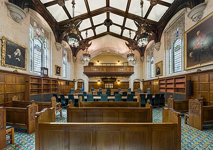 Courtroom of the Supreme Court of the United Kingdom, by Diliff