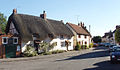 Thatched houses in Long Crendon