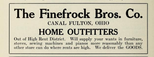 File:The Finefrock Bros Co - Out of High Rent District - Canal Fulton Ohio 1915.tiff