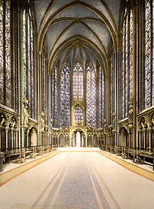 Upper chapel, 1890–1900