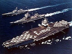 USS Enterprise (1961) and escorts