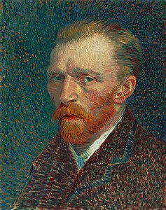 Self-Portrait, at and by Vincent van Gogh