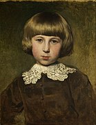 Portrait of Władek - son of painter Władysław Szerner, 1879