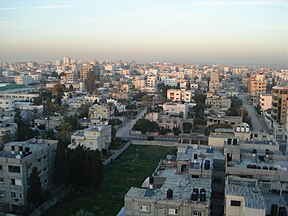 Gaza City skyline, 2009