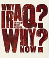 Iraq war demo poster for The Guardian