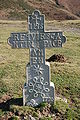 This cross from 1720 bears the complete Latin phrase in its plural form ("Requiescant in pace")