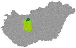 Bicske District within Hungary and Fejér County.