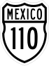 Federal Highway 110 shield