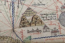 Catalan Atlas, c. 1375 by Abraham Cresques[114]