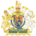 Armoiries du roi Guillaume III et de la reine Marie II en tant que co-monarques