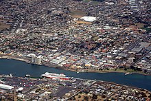 Aerial view of Devonport